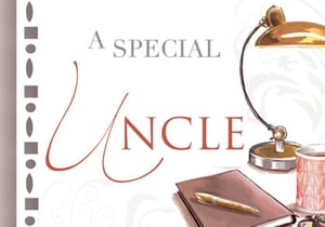 A greeting card for an special uncle.