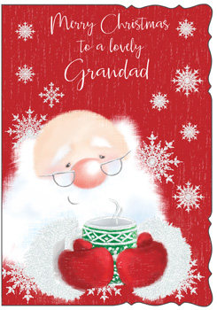 A Merry Christmas card for a lovely grandad.