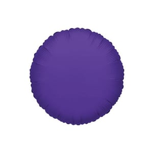 There are no grammatical errors in the sentence "a purple circle balloon on a white background."