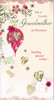 For a lovely grandmother at Christmas, sending special wishes.