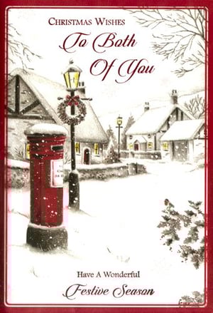 Christmas wishes to both of you. Have a wonderful festive season.