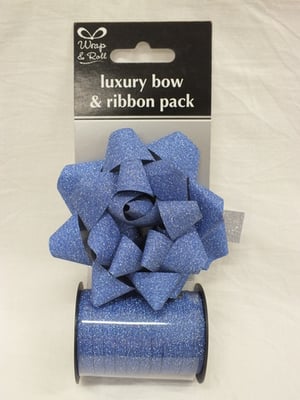 A luxury bow and ribbon pack is available from Wrap & Roll.