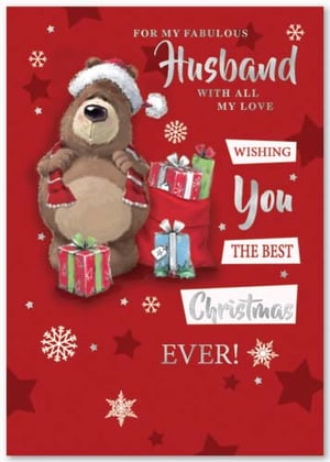 For my fabulous husband, with all my love, I wish you the best Christmas ever!