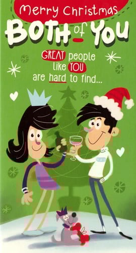 Merry Christmas, both of you. Great people like you are hard to find.