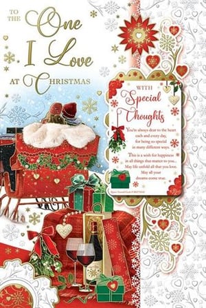 It is a Christmas card with a poem on it.