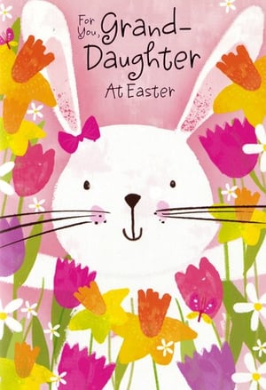 A card that says "for granddaughter at Easter."