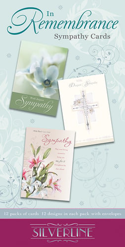 A package of sympathy cards from Silverline.