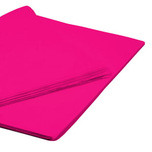 a stack of pink sheets of paper on a white background