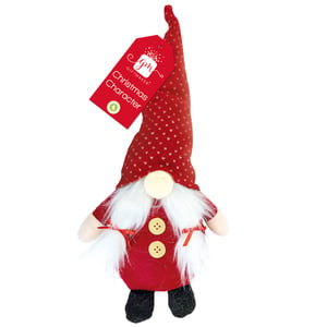 a christmas character with a tag that says christmas character