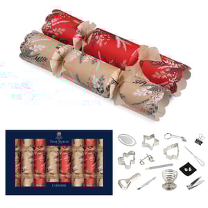 a box of tom smith crackers with a cracker in it