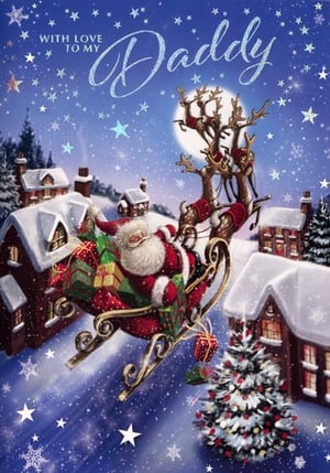 a christmas card that says with love to my daddy