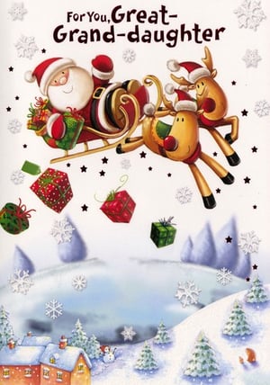 a christmas card for a great granddaughter
