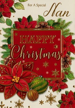 a happy christmas card for a special man