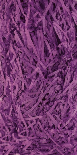 a pile of purple shredded paper that looks like a carpet
