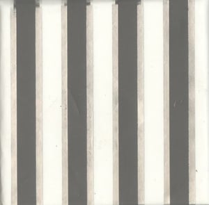 a close up of a black and white striped fabric