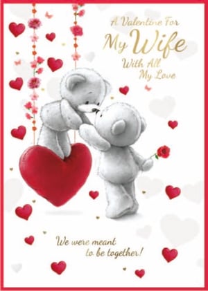 a valentine for my wife with all my love