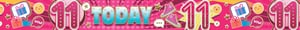 the word today is on a pink background