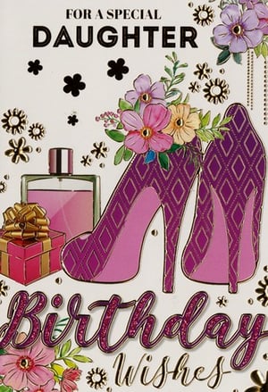 a birthday card for a special daughter