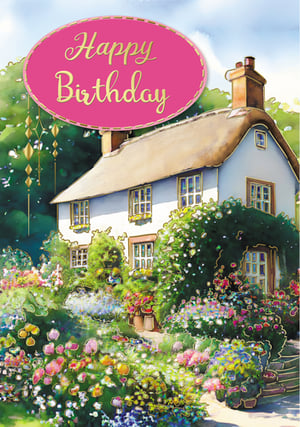 a happy 60th birthday card with candles , flowers , and fireworks .