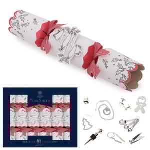 a box of tom smith heritage collection christmas crackers