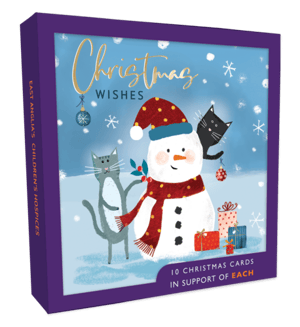 a box of christmas wishes for east anglia 's children 's hospices