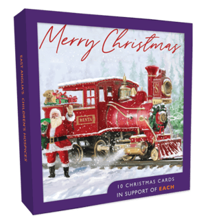 a box of christmas cards for east anglia 's children 's hospices