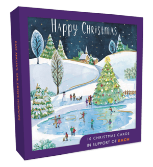 a box of christmas cards for east anglia 's children 's hospice