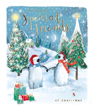 a christmas card that says special friends at christmas
