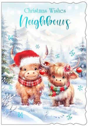 a christmas card that says happy 1st christmas in your new home