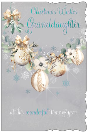 christmas wishes granddaughter at this wonderful time of year