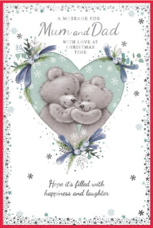 a message for mum and dad with love at christmas time