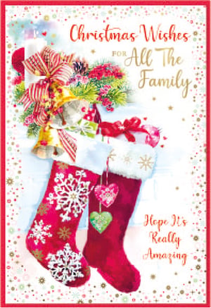 christmas wishes for all the family hope it 's really amazing
