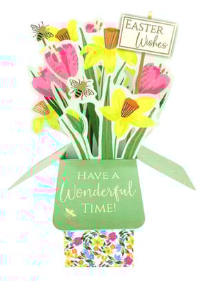 a card that says have a wonderful time on it