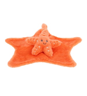 a stuffed starfish with a smile on its face
