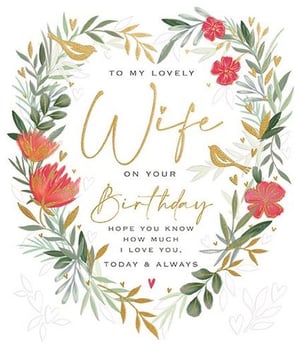 to my lovely wife on your birthday , hope you know how much i love you , today and always .