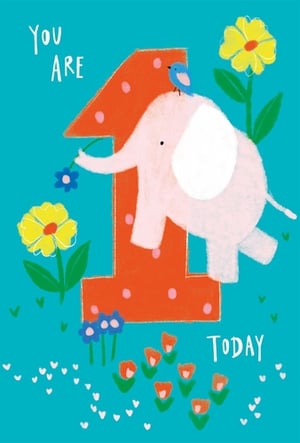 Celebrate a precious first birthday with this utterly charming card, designed specifically for an Age 1 Female. Our delightful illustration features an adorable pink elephant, complete with a friendly blue bird perched on its head, and vibrant flowers, all set against a cheerful blue backdrop. The sweet 'You Are 1 Today' message is beautifully presented, making it an ideal choice for marking such a special milestone. This enchanting card is sure to be a firm favourite with customers looking for something truly memorable. Supplied by Nigel Quiney Publications, each pack contains 6 cards, ready to brighten your shelves and bring joy to any first birthday celebration.