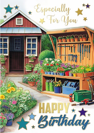a birthday card that says especially for you happy birthday