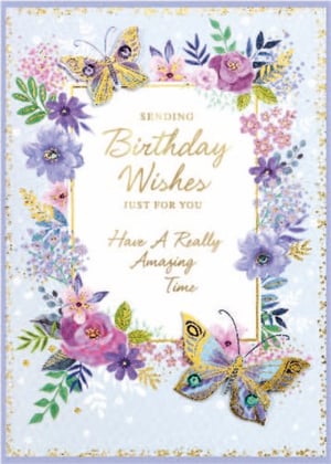 sending birthday wishes just for you have a really amazing time