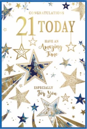 congratulations 21 today have an amazing time especially for you