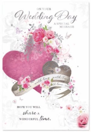 on your wedding day a special message hope you will share a wonderful time