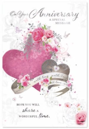 on your anniversary a special message hope you will share a wonderful time