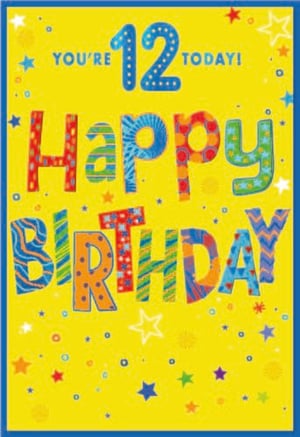 a birthday card for a best bro with a rainbow and stars on a blue background .