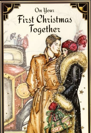 a christmas card that says on your first christmas together