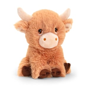 Introduce an irresistible charm to your shelves with the 18CM Keeleco Shaggy Cow from Keel Toys. This adorable plush toy captures hearts with its wonderfully soft, shaggy brown fur and sweet, expressive eyes.
Crafted with Keeleco's commitment to sustainability, this charming Highland cow is made from 100% recycled plastics, offering an eco-conscious choice for your customers. Perfect for cuddles and imaginative play, its compact 18cm size makes it an ideal gift or impulse purchase. Stock these delightful single units and watch them become a firm favourite with children and collectors alike. A truly lovable addition to any toy collection.