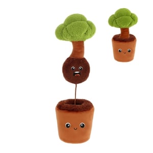 Discover the delightful 25cm Keeleco Botanical Garden Surprise Bonsai from Keel Toys! This charming plush toy brings a touch of playful nature to any space. Watch as the adorable bonsai tree, complete with its surprised little face, pops out of its smiling pot, revealing a fun surprise.

Crafted with soft, huggable materials, this unique item is perfect for gifting or adding a whimsical accent to a child's room or desk. Its interactive design makes it more than just a decoration – it's a little friend waiting to bring joy. Standing approximately 25cm tall, it's a perfectly portable companion ready to brighten any day.