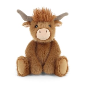 Introduce the adorable 20cm Keeleco Enchanted World Highland Cow from Keel Toys. This charming plush toy captures the heart with its wonderfully soft, shaggy brown fur and sweet, friendly face. Complete with cute little horns, this cuddly companion is perfectly sized at 20cm, making it ideal for snuggles or display. Part of the enchanting Keeleco collection, it brings a touch of Scottish charm to any home. Available as single units, this delightful Highland Cow is ready to become a beloved addition to your retail offering.