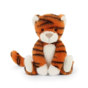 Introduce the enchanting 20cm Keeleco Enchanted World Tiger, a delightful creation from Keel Toys. This wonderfully soft plush tiger boasts classic orange and black stripes, a charming white belly, and sweet embroidered eyes that give him an irresistible appeal. At 20cm, he's the perfect size for little hands to hug and carry on adventures, or to simply sit adorably on a shelf. Crafted for endless cuddles, this single Keeleco tiger is designed to become a cherished companion. His friendly expression and super-soft fur make him a truly special addition to any toy collection, ready to bring joy and comfort.