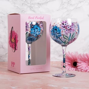 Introduce a touch of floral elegance to your customers' drinkware collection with our stunning Hydrangea Gin Glass. Expertly hand-painted by Lesser and Pavey Ltd., each glass features a vibrant display of beautiful blue and purple hydrangeas, making every sip a delightful experience. The intricate design extends gracefully down the stem, adding a unique charm that sets it apart.
Perfect for gifting or for those who appreciate a beautifully crafted item, this Hydrangea Gin Glass is sure to become a cherished favourite. Its generous bowl is ideal for enjoying a refreshing gin and tonic, while the artistic flair makes it a wonderful decorative piece. Supplied individually, these exquisite glasses are ready to brighten any home or occasion.