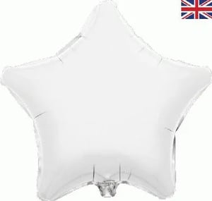 Introduce a touch of timeless elegance to any celebration with our stunning 19" White Star foil balloon. Perfect for a myriad of occasions, from sophisticated weddings and chic baby showers to milestone birthdays and festive holiday displays, this versatile star is a true crowd-pleaser. Its crisp white finish offers a clean, classic look that effortlessly complements any colour scheme or theme.
Supplied individually, these high-quality balloons are ideal for creating eye-catching bouquets, impressive backdrops, or simply adding a beautiful floating accent. Easy to inflate and designed to last, they're a must-have for any party shop or event planner looking to offer premium, adaptable decorations. Stock up on this essential item and watch your customers' celebrations shine!