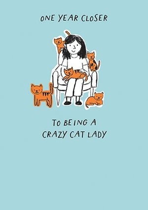 Introduce a touch of purr-fect humour to your card selection with our 'Open Humorous' design from Paper Rose. This delightful card features a charming illustration of a woman happily surrounded by her feline friends, alongside the relatable and witty message: 'ONE YEAR CLOSER TO BEING A CRAZY CAT LADY'.
Ideal for birthdays or simply to bring a smile, this card is sure to resonate with cat enthusiasts and anyone who appreciates a good laugh. Its endearing artwork and light-hearted sentiment make it a fantastic choice for customers looking for something unique and fun. Stock up with our convenient 1x6 pack size and watch these popular cards fly off the shelves!